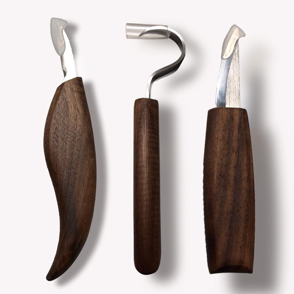 Wood Chisel Set - 5pcs Kit Set Stainless Steel Wood